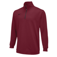 Nike Team Dri-FIT 1/2 Zip - Men's - Maroon / Maroon