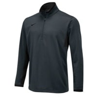 Nike Team Textured Dri-FIT 1/2 Zip - Men's - Grey / Black