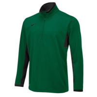 Nike Team Textured Dri-FIT 1/2 Zip - Men's - Dark Green / Dark Green