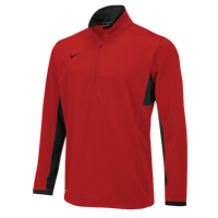 Nike Team Textured Dri-FIT 1/2 Zip - Men's - Red / Black