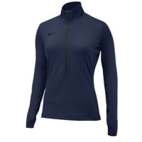 Nike Team Pro Hyperwarm 1/2 Zip 3.0 - Women's - Navy / Navy