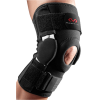 McDavid Knee Brace w/ Dual Disk Hinges - All Black / Black