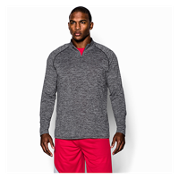 Under Armour Lightweight Tech 1/4 Zip - Men's - Black / Black