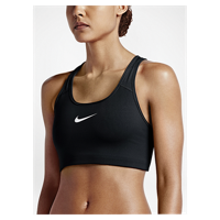 Nike Pro Swoosh Bra - Women's - Black / White