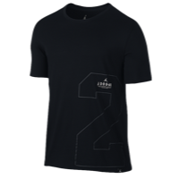 Jordan Front 2 Back Dri-FIT T-Shirt - Men's - Black / White