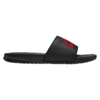 Nike Benassi JDI Slide - Men's - Black / Red