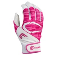 Cutters Power Control 2.0 Batting Gloves - Men's - White / Pink