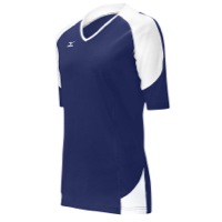 Mizuno Team Classic Laguna Mid Sleeve Jersey - Women's - Navy / White