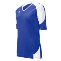 Mizuno Team Classic Laguna Mid Sleeve Jersey - Women's - Blue / White