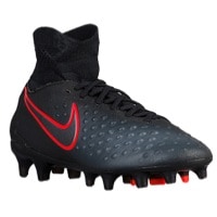 Nike Magista Obra II FG - Boys' Grade School - Black / Grey