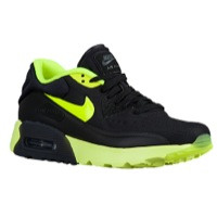 Nike Air Max 90 Ultra - Boys' Grade School - Black / Light Green