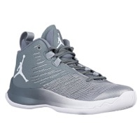 Jordan Super.Fly 5 - Boys' Grade School - Grey / White