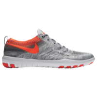 Nike Free TR Focus Flyknit - Women's - Grey / Orange