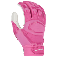 Cutters Rev Pro 3.0 Solid Receiver Gloves - Men's - Pink / White