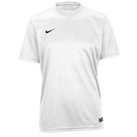 Nike Team Tiempo II Jersey - Men's - All White / White