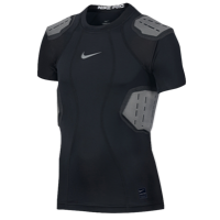 Nike Hyperstrong 4-Pad Top - Boys' Grade School - Black / Grey