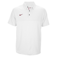 Nike Team Sideline Dry Elite Polo - Men's - White / Maroon