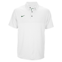 Nike Team Sideline Dry Elite Polo - Men's - White / Dark Green