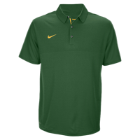 Nike Team Sideline Dry Elite Polo - Men's - Dark Green / Yellow