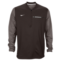 Nike Team Sideline Coach 1/2 Zip Top - Men's - Black / White