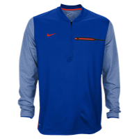 Nike Team Sideline Coach 1/2 Zip Top - Men's - Blue / Red