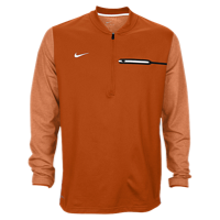 Nike Team Sideline Coach 1/2 Zip Top - Men's - Orange / White