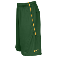 Nike Team Sideline Fly XL 5.0 Shorts - Men's - Dark Green / Gold