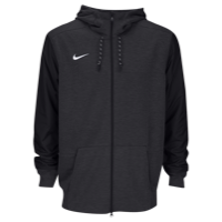 Nike Team Sideline Full-Zip Travel Hoodie - Men's - All Black / Black