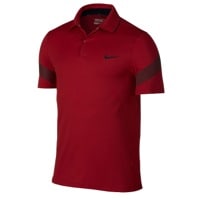 Nike Major Moment Fly Framing Golf Polo - Men's - Red / Maroon