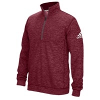 adidas Team Issue 1/4 Zip - Men's - Maroon / Grey