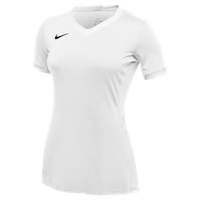 Nike Team Hyperace Short Sleeve Game Jersey - Women's - All White / White