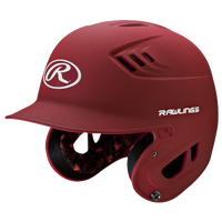 Rawlings Coolflo R16 Junior Batting Helmet - Grade School - Red / White