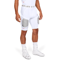 Under Armour Gameday Armour 5-Pad Girdle - Boys' Grade School - White