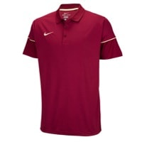 Nike Team Sideline Team Issue Polo - Men's - Maroon / Gold