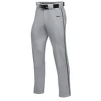 Nike Team Vapor Pro Pant Piped - Boys' Grade School - Grey / Dark Green