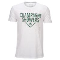 adidas Champange Showers T-Shirt - Men's - White / Dark Green