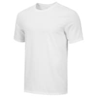 Nike Team Core S/S T-Shirt - Boys' Grade School - All White / White