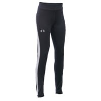 Under Armour ColdGear Leggings - Girls' Grade School - Black / Grey