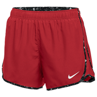 Nike Team Dry Tempo Shorts - Women's - Red / Black