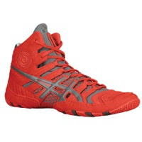 ASICS� Dan Gable Ultimate 4 - Men's - Red / Grey