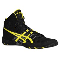 ASICS Dan Gable Ultimate 4 - Men's - Black / Yellow