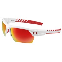 Under Armour Igniter 2.0 Sunglasses - White / Red