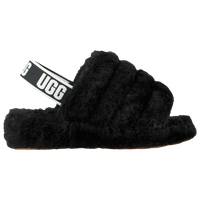 UGG Fluff Yeah Slides - Women's - Black