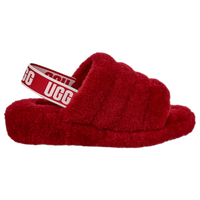 UGG Fluff Yeah Slides - Women's - Red