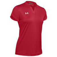 Under Armour Team Performance Polo - Women's - Red