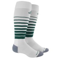 adidas Team Speed Soccer Socks - White / Dark Green