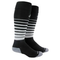 adidas Team Speed Soccer Socks - Black / White