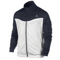 Jordan Team Prime.Fly Flight Warm-up Jacket - Boys' Grade School - Navy / White