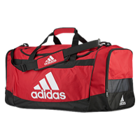 adidas Defender III Large Duffel - Red / Black