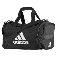 adidas Defender III Small Duffel - Black / White